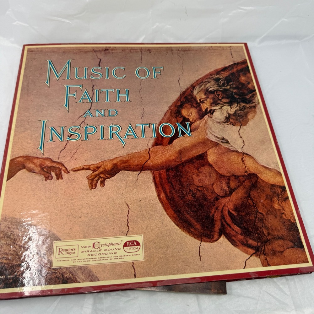 Music of Faith and Inspiration Readers Digest RCA Custom 9 LP Vinyl Box Set 1962